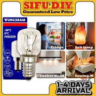 THL Tungsram E12 E14 E17 Bulb 15W Salt Lamp Screw Cap Refrigerator Light Mentol Peti Sejuk Lampu Garam 盐晶灯