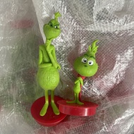 Christmas Grinch and Young Grinch With Base Collectible Model Toy