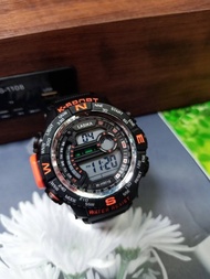 นาฬิกาแบรนด์ LASIKA งานแท้ นาฬิกาสไตล์ Sport ระบบดิจิตอล จับเวลาได้ มีไฟ LED สินค้ากันน้ำ