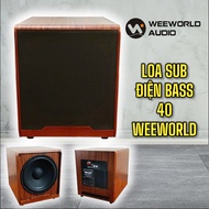 Loa SUB Điện BASS 40 WEEWORLD - Công suất 700W