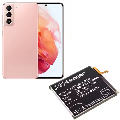 Replacement 3.87V 3900mAh Mobile SmartPhone Battery EB-BG991ABY EB-BG991ABU for Samsung Galaxy S21 5