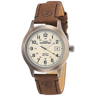 Timex Men's Expedition Metal Field Watch Brown/White/Red