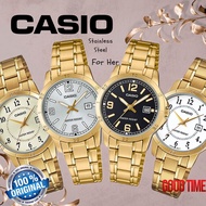 Casio LTP-V004G Ladies Watch JAM TANGAN WANITA CASIO WATCH WOMEN CASIO WATCH FOR WOMEN CLOCK