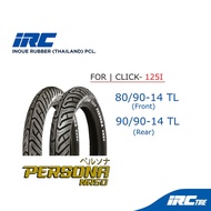 IRC ยาง TUBELESS ยางเดิม CLICK 125I รุ่น PERSONAR NR50 ขนาด 80/90-14 , 90/90-14