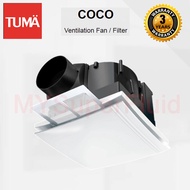 TUMA Coco (BVN21A002) Eco DC Brushless Ventilation Fan / Filter