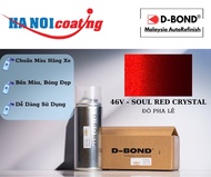 Sơn Xịt Xóa Vết Xước Ô TÔ MAZDA 2 Màu ĐỎ PHA LÊ Code 46V - SOUL RED CRYSTAL Chính Hãng D-BOND Chất L