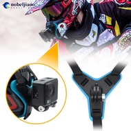 NOBELJIAOO Motorcycle Camera Accessories Motorcycle Helmet Chin Stand Mount Holder Action Sports Camera Full Face Holder for GoPro Hero 5/6/7 H4I9