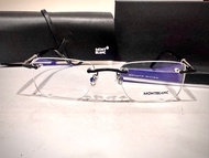 ［Project嚴選] 「Montblanc萬寶龍」 MB0344S 經典款鋼筆設計鏡腳/時尚簡約鏡框/光學眼鏡