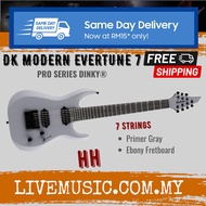 Jackson Pro Series Dinky DK Modern EverTune 7-string Electric Guitar, Ebony FB, Primer Gray
