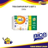 Nice TISSUE Buy 1 Get 2 - MULTIPURPOSE HAND TOWEL TISSUE 150 Sheets Nice