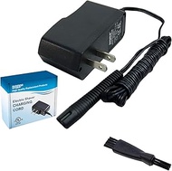 HQRP 12V AC Adapter Power Cord Charger for Braun Series 3 Model 340s-4 Type 5414, CruZer2 CruZer3 Mo
