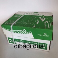 Continuous form Paperline 9.5 x 11:2 2ply double 2 CF K2 W PRS