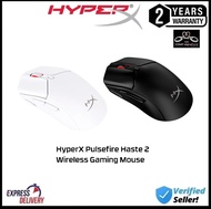 HYPERX PULSEFIRE HASTE 2 - WIRELESS GAMING MOUSE [BLACK / WHITE] 6N0B0AA / 6N0A9AA