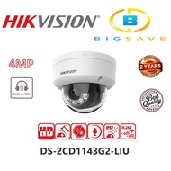HIKVISION 4MP DS-2CD1143G2-LIU SMART HYBRID LIGHT FIXED DOME NETWORK CAMERA
