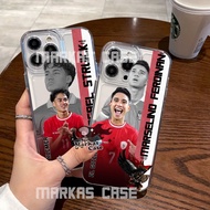 HP Soft Case Bening Special Edition Case Indonesian National Team Transparent Clear Full Protec Came
