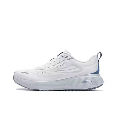 FILA NUVOLE 3 Textile, Synthetic Leather Breathable Low top Running Shoes Men's White Medium White A