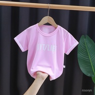 Children's Short Sleeve Boy Summer Clothing Thin Sports Quick-DryingTShirt Young and Teen Girl's Clo