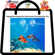 HappyDeal Aquarium Decoration Accessories Toy (Diver / WuKong / Cat)  #Aquarium
