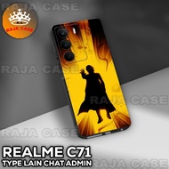 [Rc45] REALME C71 Case - REALME C71 Casing [MEN'S Motif] - rubber material - all types hp