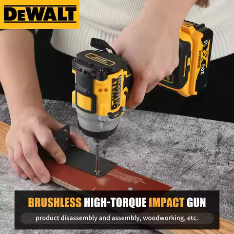 DEWALT DCF921 20V Max 1/2" Cordless Impact Wrench has variable speed. Its precision wrench control e