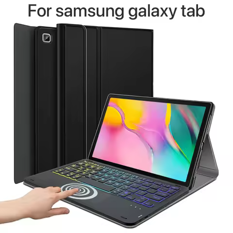 Bluetooth Keyboard Cover for Samsung Galaxy Tab A9 Plus 11 Inch Case with for Samsung Galaxy A9+ SM-