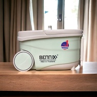 360 degree hand rotating mop set Lock&Lock Corner ETM494/ Bennix BN-888 with 2 mop pads