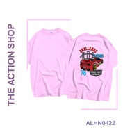 Beautiful layered T-shirt DPL0422 soft and cool Unisex 4-way cotton