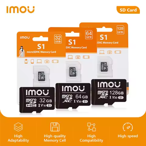 IMOU SD Card Exclusive MicroSDXC Card for Surveillance 32G 64G 128G 256G
