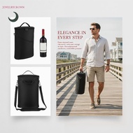 Travel-Friendly 2 Bottle  Carrier Bag with Insulation for Outdoor Activities and Events [VN]