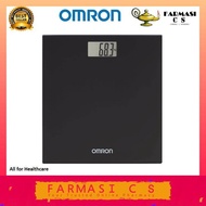 OMRON Digital Body Weight Scale HN289 BLACK (1 year warranty) (weight scale digital) (penimbang bera
