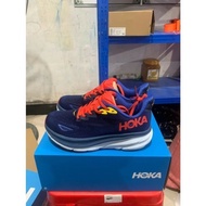 2024 best price hoka one clifton nine surprise shoes running shoes dark blue red