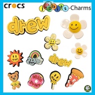 Crocs jibbitz Charms Shoe Buckle Hole Shoes Shoe Flower Piece Zhibixing drew Series jibbitz