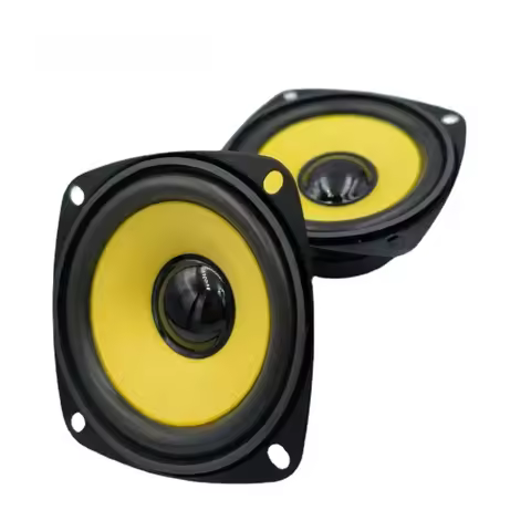 SOTAMIA 2Pcs 3 Inch Full Range Speaker Audio Amplifier Sound Loudspeaker 4Ohm 5W DIY Home Theater Mu