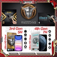 XOne 3rd/4th Generation Extreme Shock,Smooth Touch,Anti-Shock iPhone Screen Protector Scratch Resist