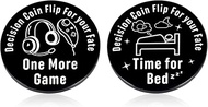Funny Stocking Stuffers Gift for Gamers Sons Boys Girls Men Women Boyfriend Decision Maker Coin for 