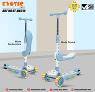 Scooter Anak EXOTIC HB 208 CHILDREN KICK SCOTER RABBIT / MAINAN ANAK HB 219 KARAKTER KUROMI / HB 215