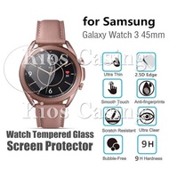Samsung Watch 3 45MM 45 MM - Tempered Glass Anti-Scratch Screen Guard Protector Clear Glass