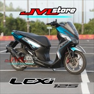 D030 Full Body Sticker Lexi 125 Graphics Simple Full Wrapping Skotlite Lexi / jvlstore1