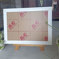 ACRYLIC DOWARD FRAME SIZE 30X40 | PREMIUM MINIMALIST WHITE DOWARD FRAME | SCRAPERBOX SIZE 30x40