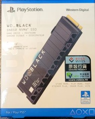 原裝sony行貨  WD_Black 遊戲機專用內接式硬碟 ssd 1TB / western digital