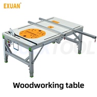 80*120DIY Folding Lifting Work Saw Multifunctional Woodworking Table Mini Table Saw Electric Woodworking Saw Table For Carpentry