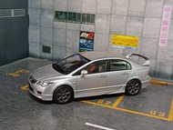 1/43 ebbro Honda civic fd2 type R diecast 1:43 散車