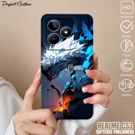 Softcase hp REALME C53 - Casing REALME C53 ( Gojo Satoru) Silicone hp REALME C53 - Case hp REALME C5