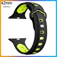  Perforated Silicone Rubber Smart Watch Band Bracelet Strap for Fitbit Ionic