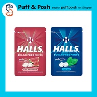 【READY STOCK】 HALLS Sugar Free Mints Cool Watermelon Candy | Cool Mint Candy | Breath Freshener