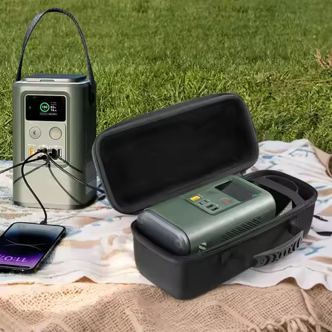 Carrying Case Waterproof Travel Carry Bag EVA Shockproof Portable Storage Bag for Anker 548 Power Ba