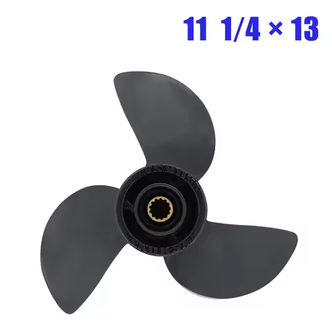 Outboard Propeller For Honda 60HP 11 1/4*13 Boat Engine Aluminum Alloy Screw 13 Spline Outboard Moto