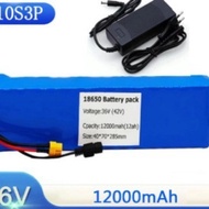 10S3P 36V12ahBattery Pack18650Lithium Ion Battery500WFor High-Power Motorcycle Scooter