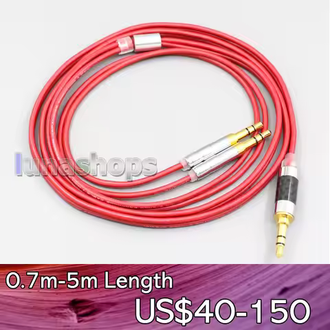 LN006668 99% Pure PCOCC Earphone Cable For Hifiman Sundara Ananda HE1000se HE6se he1000v2 he400se Ar
