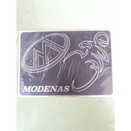 ALUMINIUM PLATE MOTOR MODENAS